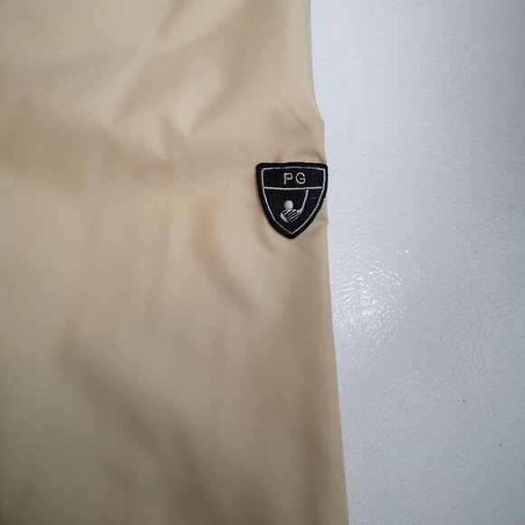 Palmer Golf Men's Size 44 Large Beige 1/2 Zip Loose Fit Pullover - Picture 7 of 11